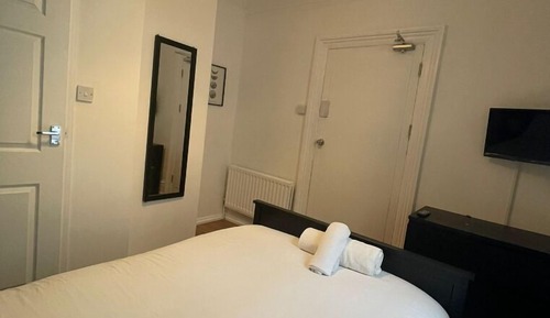 Habitación estándar doble, baño privado