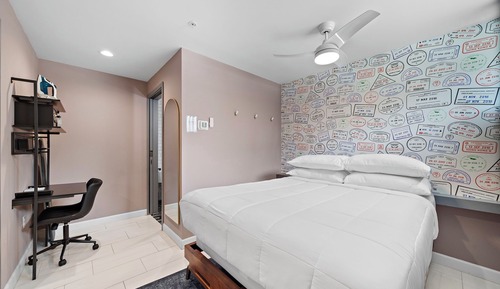 Habitación doble, 1 cama de matrimonio con sofá cama