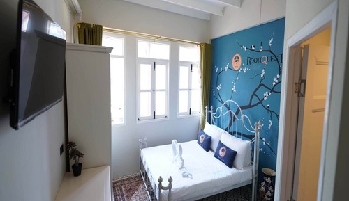 Habitación doble superior, 1 cama de matrimonio, no fumadores, baño privado