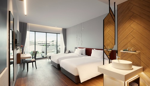 Habitación Deluxe, 2 camas individuales (Deluxe)