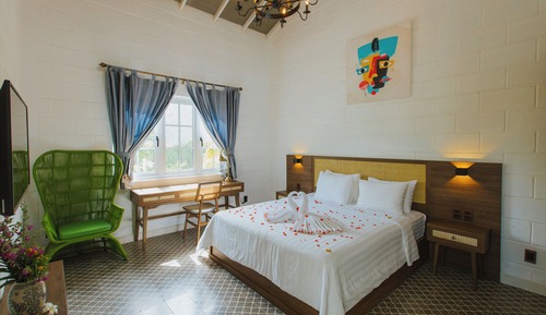 Habitación Deluxe doble (Deluxe Double Room with Garden View)