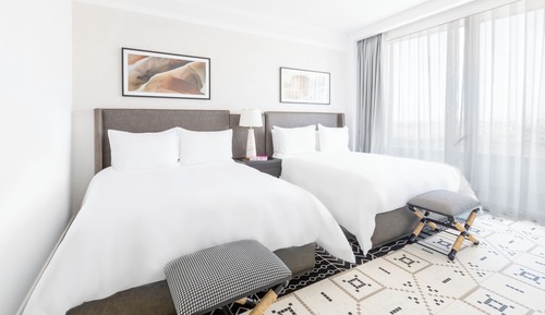 Habitación Deluxe, 2 camas de matrimonio, balcón