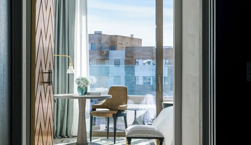 Fairmont, Habitación, 1 cama de matrimonio grande, balcón, vistas a la ciudad
