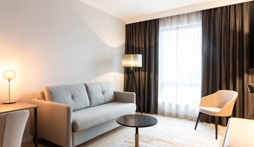 Habitación familiar, 1 cama de matrimonio grande con sofá cama