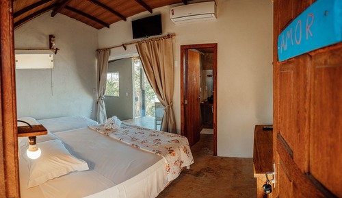 Habitación doble, vistas al mar