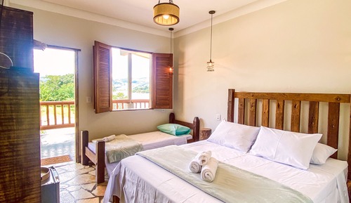 Habitación triple de lujo
