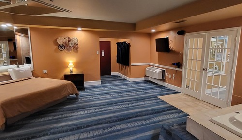 Habitación Royal, 1 cama de matrimonio grande, no fumadores, vistas a la piscina