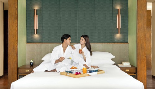 Suite de luna de miel, 1 cama de matrimonio grande, balcón, vistas al mar