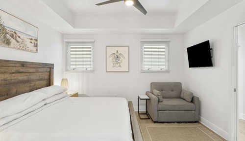 Apartamento, 1 cama de matrimonio grande con sofá cama, balcón (#907 A - No Pets Allowed)