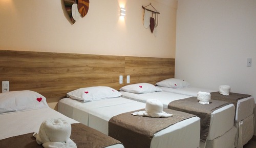 Habitación cuádruple Deluxe