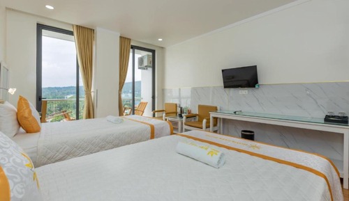 Habitación superior con 2 camas individuales