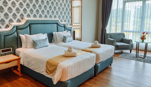Habitación Deluxe con 1 cama doble o 2 individuales