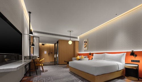 Habitación, 1 cama de matrimonio grande, accesible para personas con discapacidad