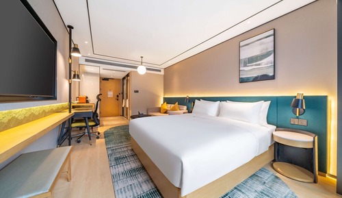 Habitación Deluxe, 1 cama de matrimonio grande, balcón