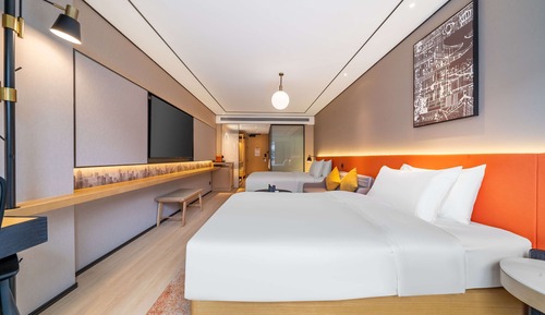 Habitación Deluxe, 2 camas dobles, balcón