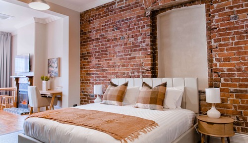 Suite Premier, 1 cama de matrimonio grande con sofá cama, balcón