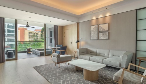 Suite ejecutiva, 1 habitación, balcón