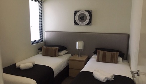 Apartamento Premium, 2 habitaciones, balcón, vistas al puerto