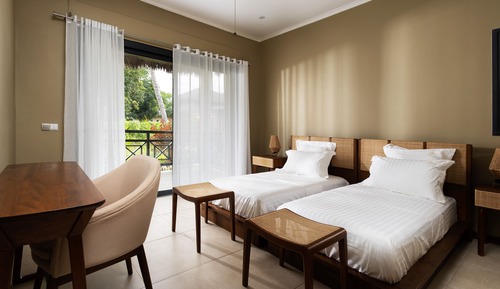 Villa Deluxe, 4 habitaciones, piscina privada, junto a la playa
