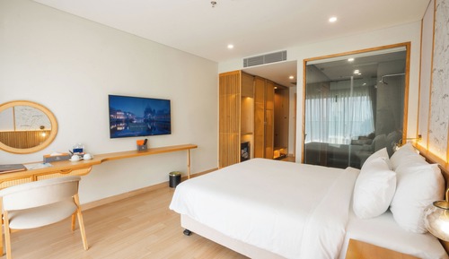 Habitación Premier con 1 cama doble o 2 individuales