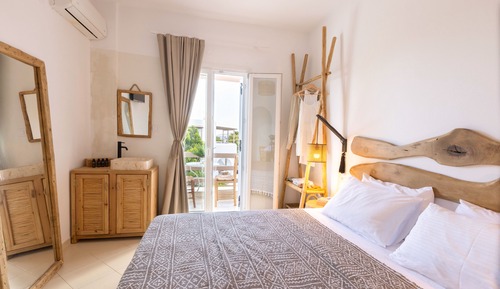 Habitación estándar doble, 1 habitación, vistas parciales al mar