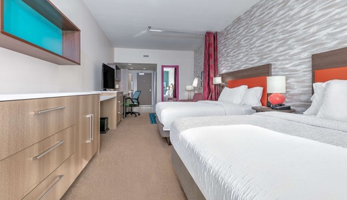 Suite estudio, 2 camas de matrimonio