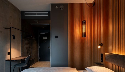 Habitación estándar con 1 cama doble o 2 individuales