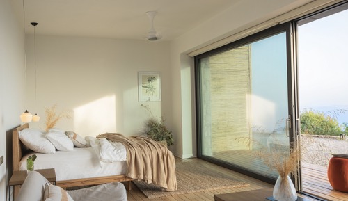 Habitación doble superior, terraza, vistas al mar