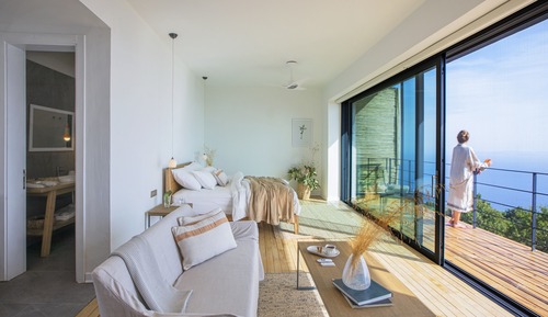Habitación doble superior, balcón, vistas al mar