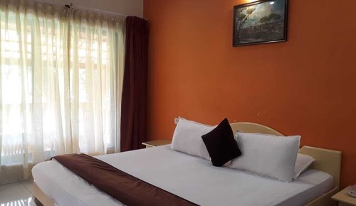 Habitación Deluxe doble, 1 cama de matrimonio grande, vistas al jardín