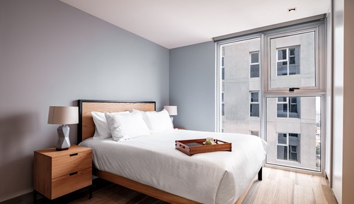 Apartamento Deluxe, 1 habitación, balcón, vistas a la ciudad