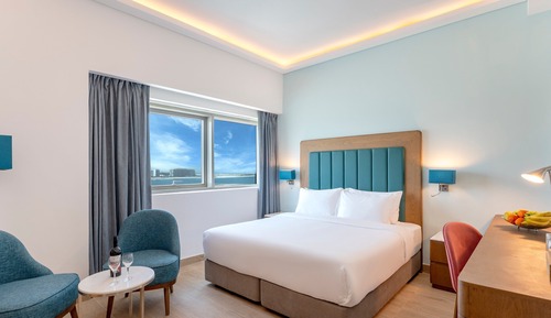 Habitación estándar, 1 cama de matrimonio, vistas a la ciudad