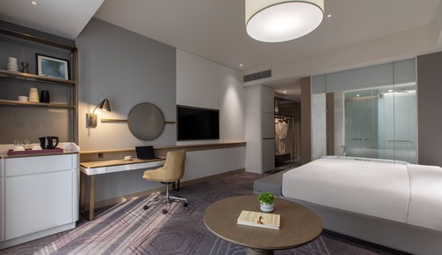 Habitación Premium, 1 cama de matrimonio grande, Acceso al salón del club