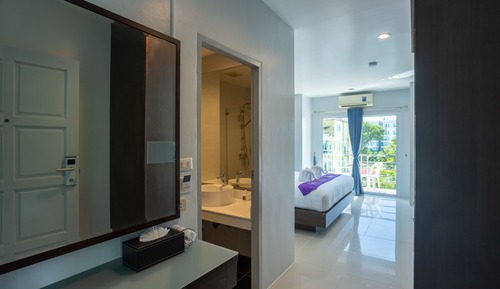 Habitación City, 1 cama de matrimonio grande, no fumadores, vistas a la ciudad
