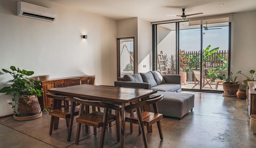 Apartamento Deluxe, 2 habitaciones, cocina, planta baja
