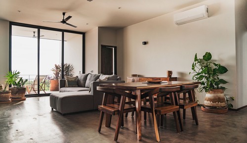 Apartamento Deluxe, 2 habitaciones, cocina, vistas al mar