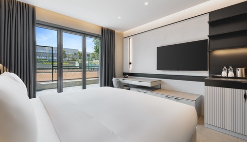 Habitación superior con 1 cama doble o 2 individuales