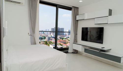 Apartamento estándar, 1 habitación, vistas a la ciudad