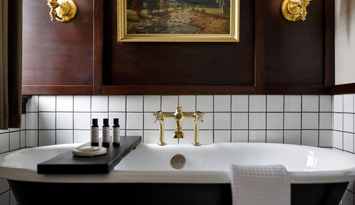 Habitación superior, bañera