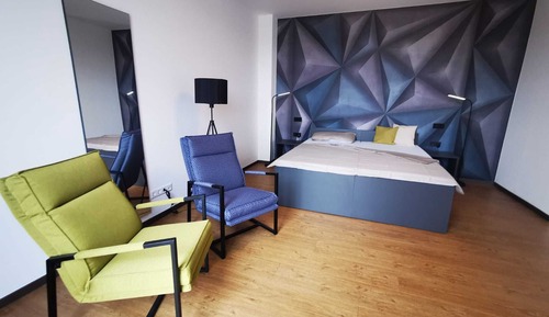 Estudio Deluxe, balcón