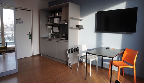 Estudio Deluxe, patio, planta baja