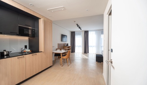 Habitación Premium con 2 camas individuales, cocina
