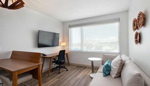 Suite, 1 cama de matrimonio grande con sofá cama, no fumadores