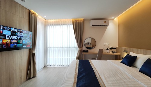 Habitación doble superior, balcón