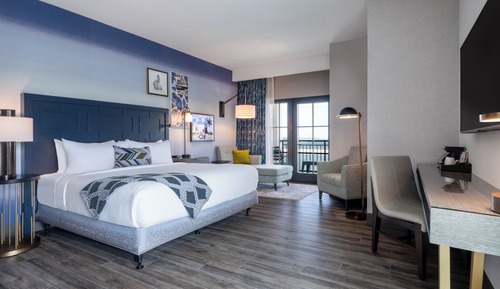Habitación Premium, 1 cama de matrimonio grande, accesible en silla de ruedas (Communications)