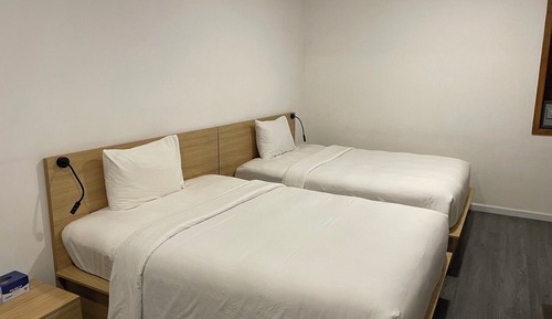 Habitación estándar con 2 camas individuales, no fumadores, bañera