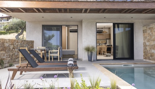 Suite superior, piscina privada