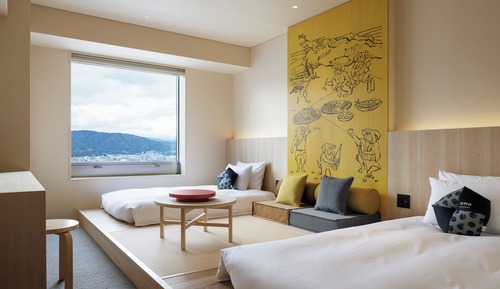 Habitación básica con 2 camas individuales, 2 habitaciones, no fumadores, vistas a la ciudad