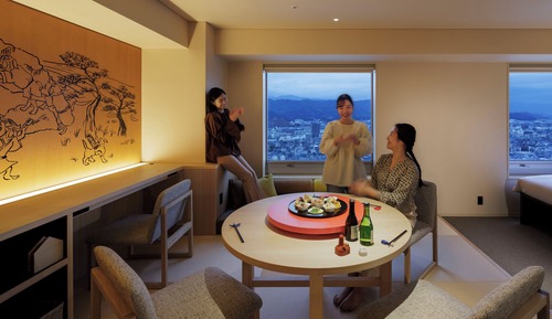 Habitación Signature, 3 habitaciones, no fumadores, vistas a la ciudad