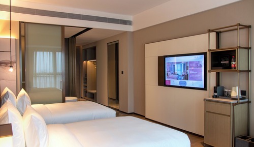 Habitación ejecutiva, varias camas